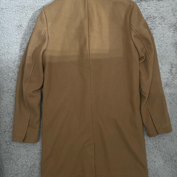 Forever 21 Brown Camel Trench Coat S - Picture 3 of 3